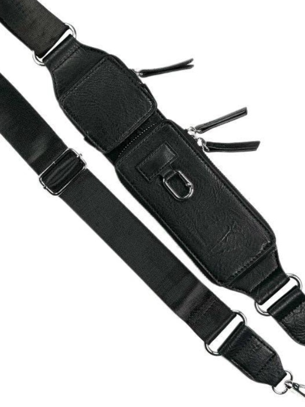 Zip & Clip RFID Crossbody Strap Wallet - Picture 3 of 9